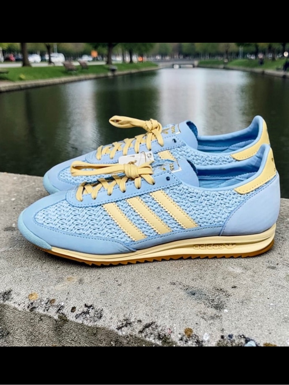 Adidas SL 72 OG Crochet Pack athletic shoes style JR4230 women's sneakers size 7